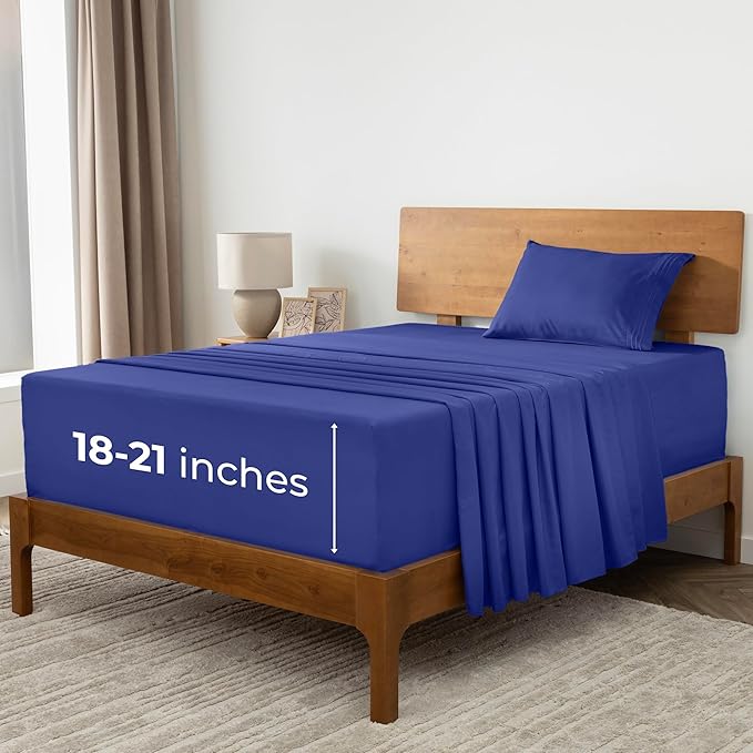 Mellanni Extra Deep Twin Sheets by Mellanni