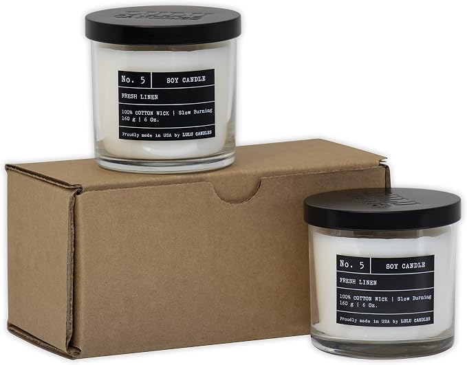 Lulu Candles | Jasmine, Oud & Sandalwood |Luxury Scented Soy Jar Candle | Hand - Image 5