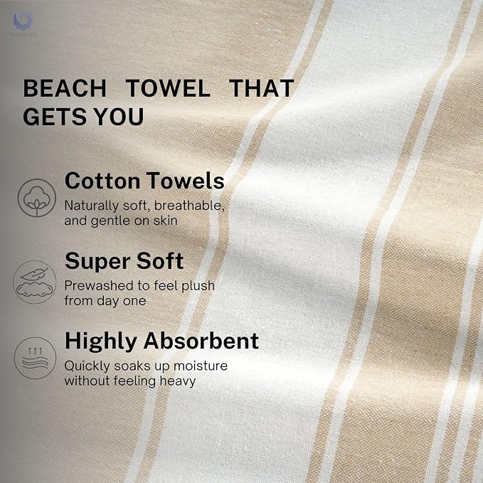 Cotton Turkish Beach Towel - Image 11