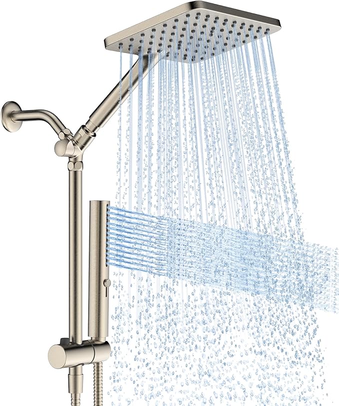 High Pressure Rain Shower Head by HOMBETER