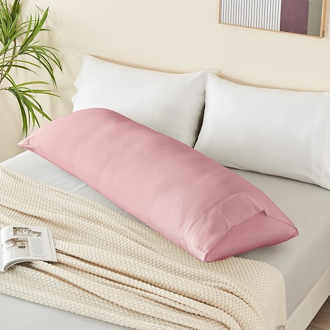 BEDELITE Body Pillow Case Cover, Rayon Made from Bamboo, Cooling Body Pillow - Image 8