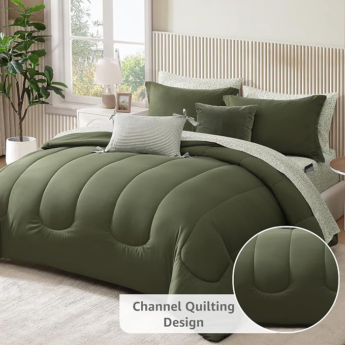 Monbix Queen Comforter Set - Image 2