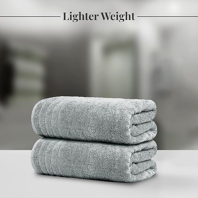 Tens Towels Pack of 8 Towels Set, 2 Extra Large Bath, 2 Hand, 4 Washcloths - Image 2