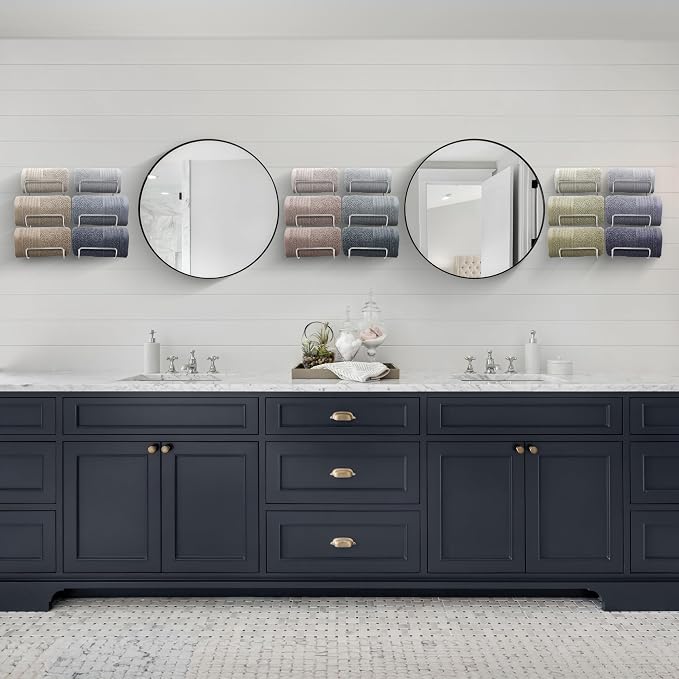 Sorbus Bathroom Wall Mounted Towel Rack - Image 3