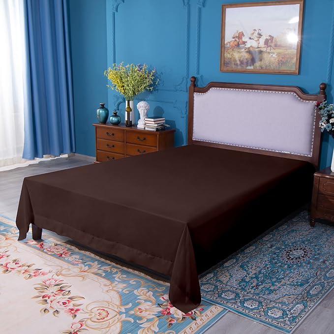 NTBAY Twin Extra-Long Flat Sheet Only - Image 5