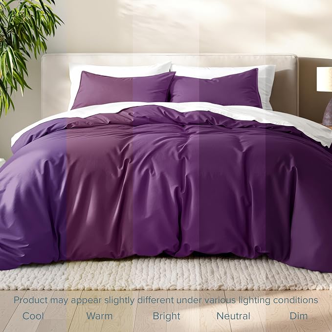 Bare Home Bedding Duvet Cover Queen Size - Image 8