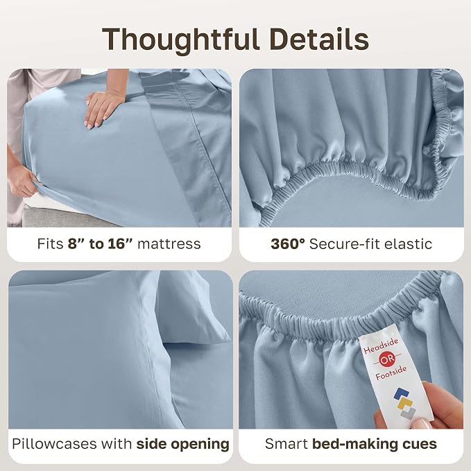 California Design Den King Size Sheet Set - Image 5