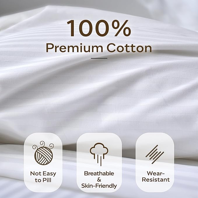 JELLYMONI Striped Duvet Cover Set - Image 3