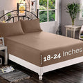 Elegant Comfort 1500 Premium Quality Fitted Sheet Ultra Soft 18-24 Inch Extra by ELEGANTCOMFORT