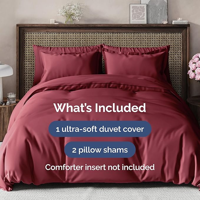 Duvet Cover Queen Size Set - Image 2