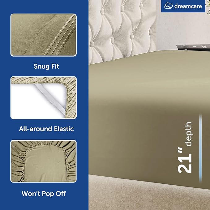 DREAMCARE Queen Sheet Set - Image 2