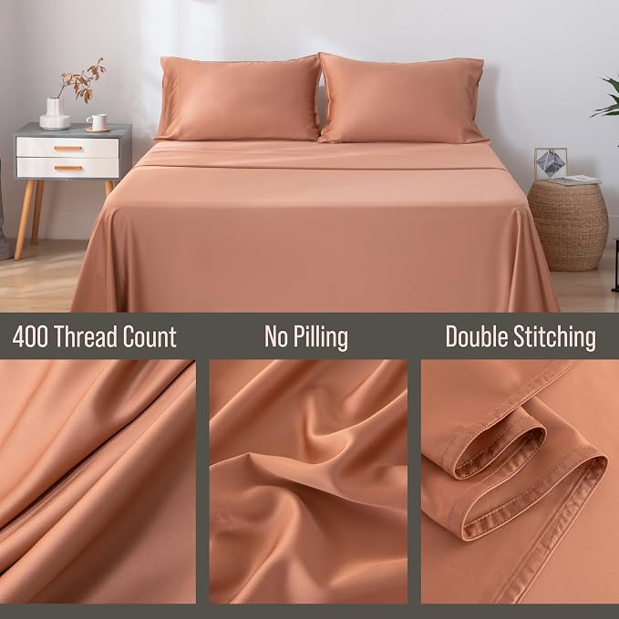 Bella Coterie | Luxury Bamboo Viscose Standard Size Pillowcase Set | 100% - Image 3