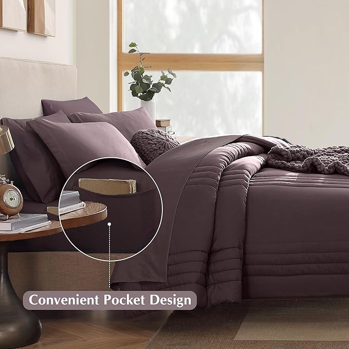 Monbix Queen Comforter Set - Image 4
