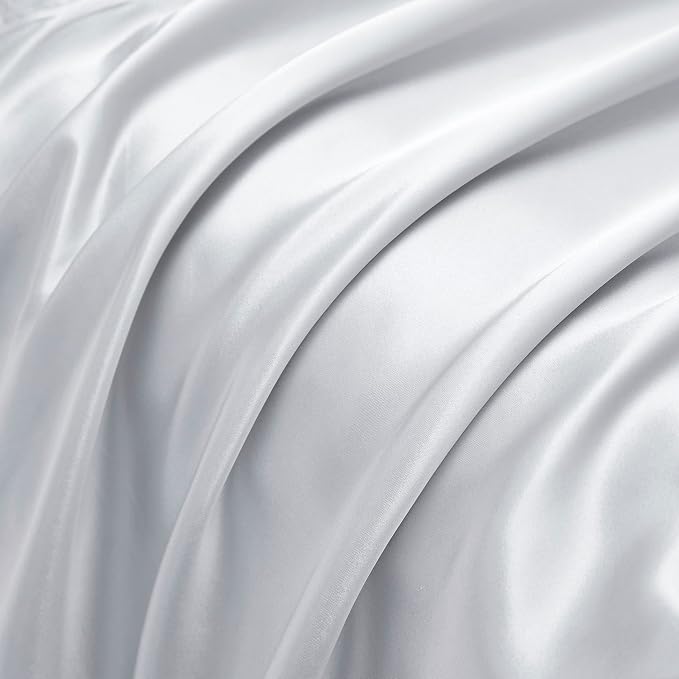 Satin Pillowcases with Zipper （20x26）, Standard Size Pillowcases Set of 2 - Image 5