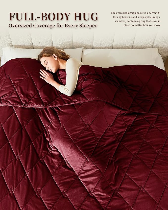 L'AGRATY King Size Weighted Blanket - Image 7