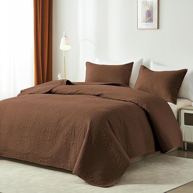 akkialla King/Cal King Quilt Bedding Set, Lightweight Soft Bedspread Coverlet - Image 2