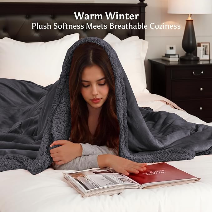Electric Heated Blanket Twin Size 62" x 84" - Image 3