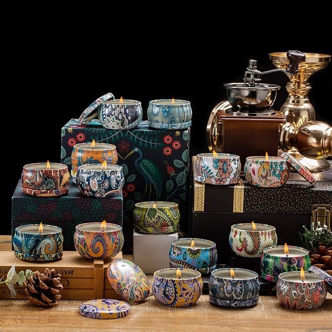 WPONSZU 16 Pack Scented Candles Gift Set - Image 3