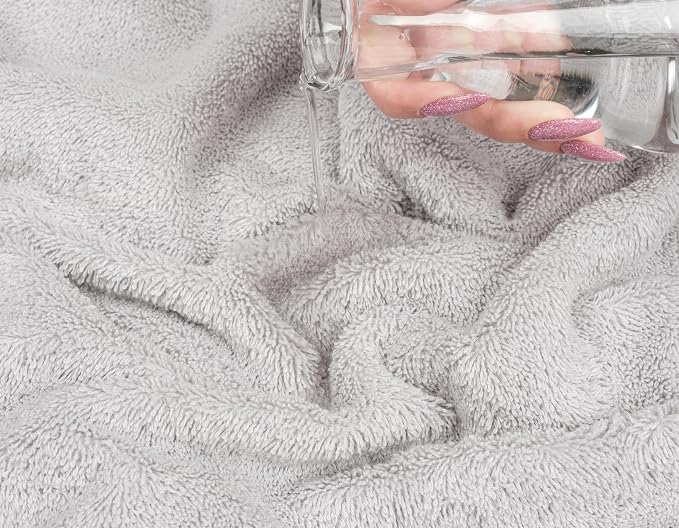 American Soft Linen Luxury 4 Piece Bath Towel Set, 600 GSM 100% Cotton Turkish - Image 6