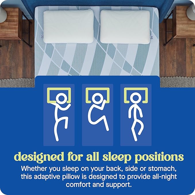 Sealy Dreamlife King Size Memory Foam Cooling Pillow - Image 4