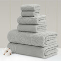 Modern Threads 6 Piece Cotton Bath Towel Set – Ultra Soft 550 GSM Towels – by ModernThreads