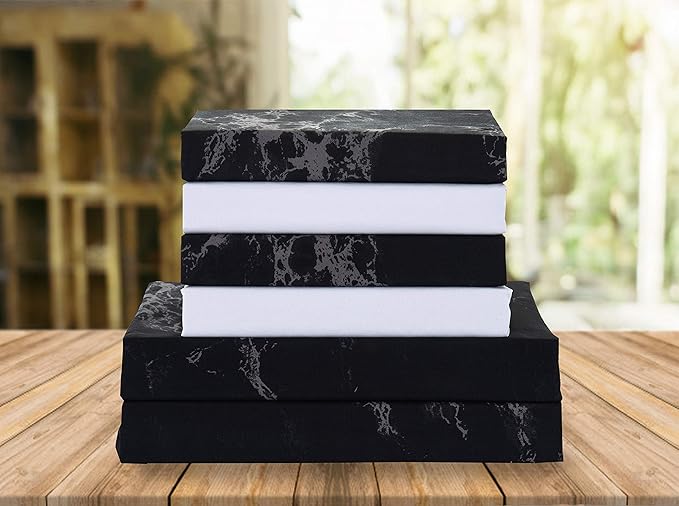 Elegant Comfort Luxury Soft Bed Sheets Marble Pattern by ELEGANTCOMFORT