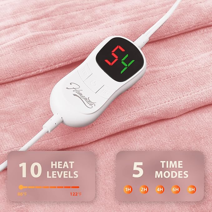 Homemate Heated Blanket Electric Throw - Image 5