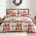 Exclusivo Mezcla Reversible Christmas Quilts King Size by ExclusivoMezcla
