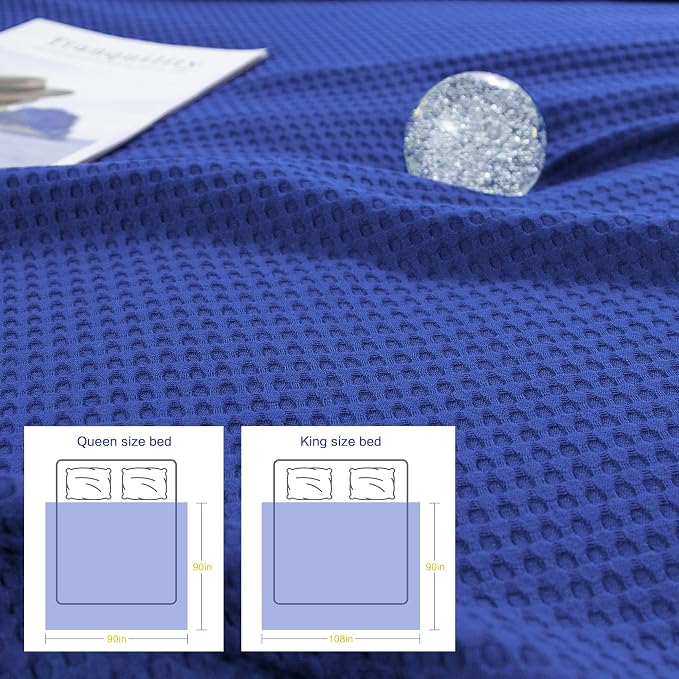 AmyHomie Cooling Blanket King Size, 100% Rayon Derived from Bamboo, Cool Summer - Image 6