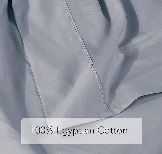 Flat Sheet Only Cal King Size, 400 TC 100% Egyptian Cotton Flat Sheet - Image 2