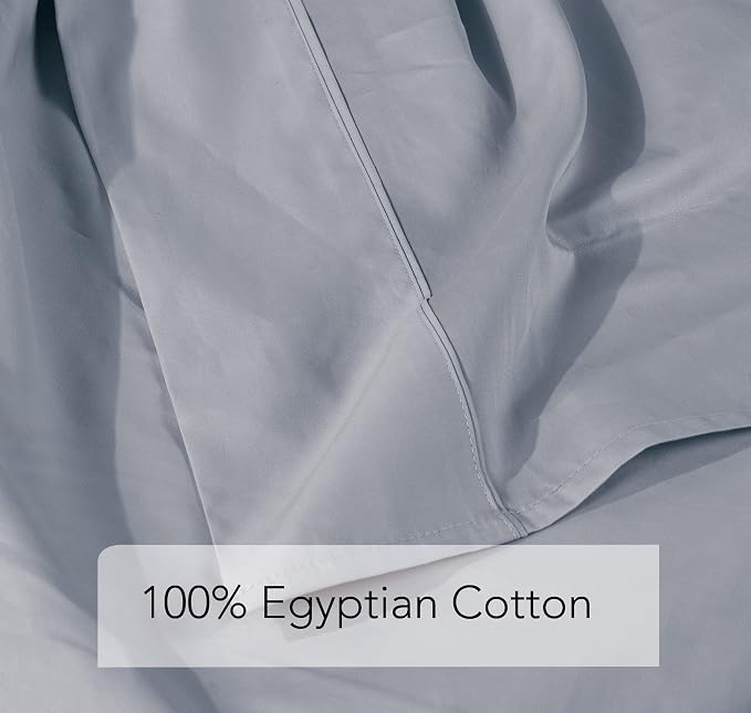 Flat Sheet Only Full Size, 400 TC 100% Egyptian Cotton Flat Sheet - Image 3
