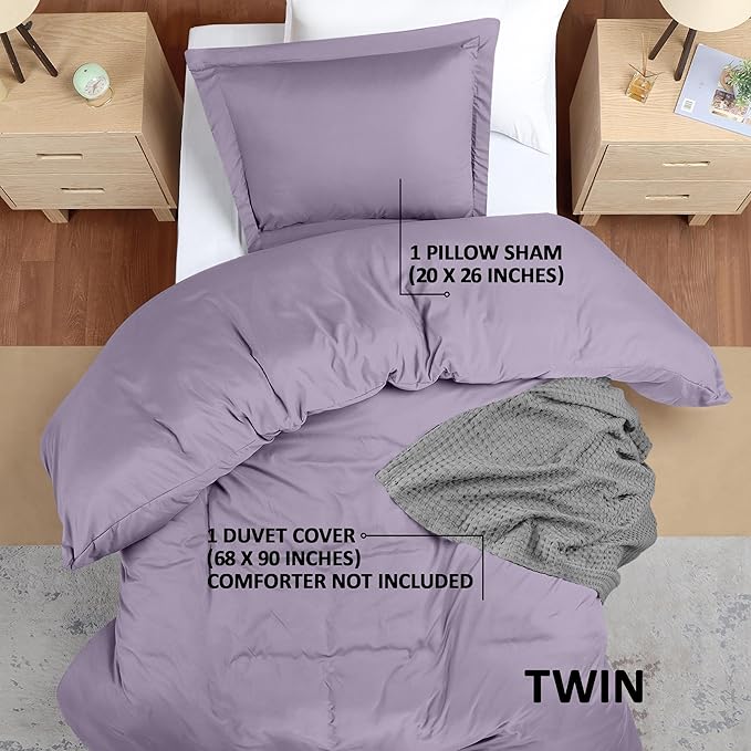 Utopia Bedding Duvet Cover Twin Size - Image 2