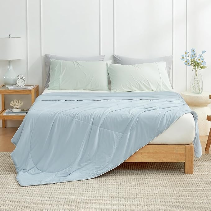 Cozy Bliss Cooling Comforter Twin Size, Cooling Blankets - Image 5