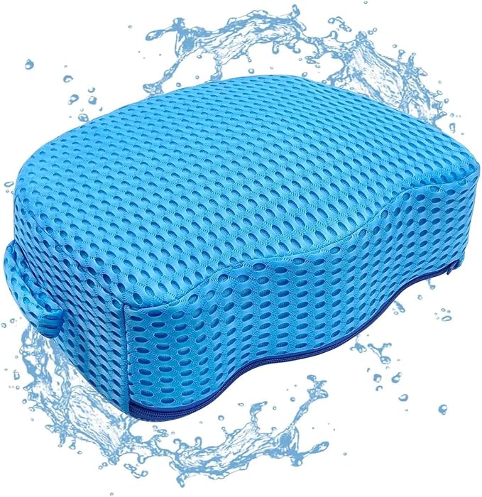 Hot Tub Booster Seat for Adults, Weighted 5" Extra Thick Spa Cushion, 4+ lbs by LIUYALO