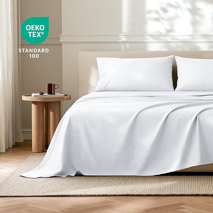 Bare Home King Flat Sheet - Image 4