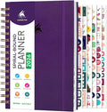 Clever Fox Dated Planner with Tabs 2026 – Weekly & Monthly Spiral Planner with by CleverFox