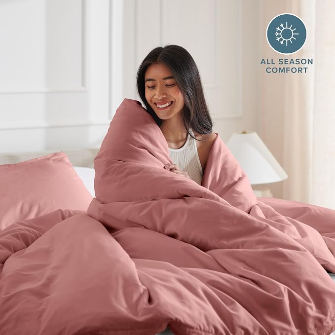 Bare Home Bedding Duvet Cover Queen Size - Image 3