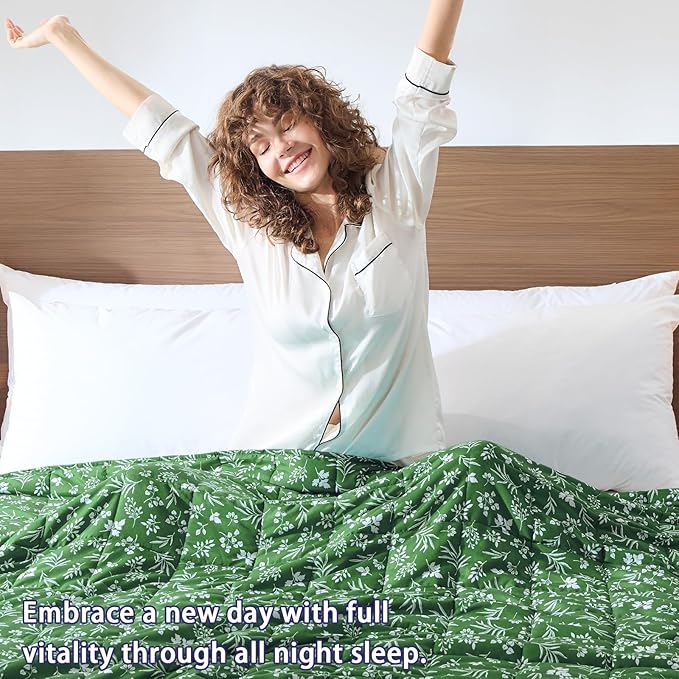 yescool Weighted Blanket for Adults Cooling Heavy Blanket for Sleeping Perfect - Image 4