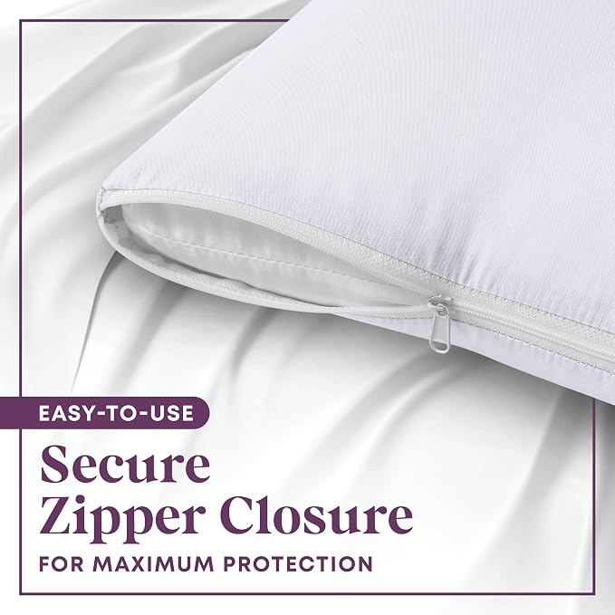 CirclesHome Pillow Protectors Single Pack Body Zippered - Image 4