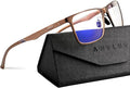ANYLUV Blue Light Glasses Men, Relieve Eyestrain and Eye Protection, Al-Mg by ANYLUV