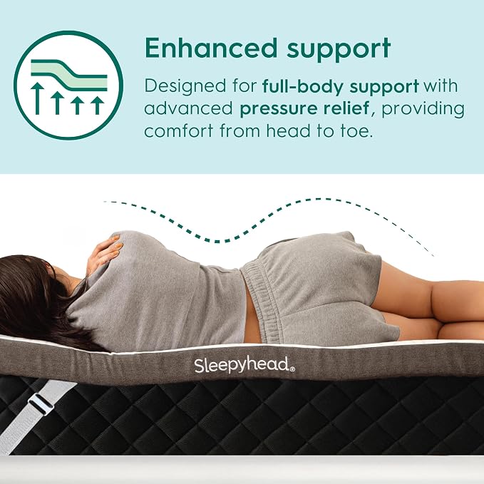 Sleepyhead King 3 Inch Premium Gel Mattress Topper – Cooling Gel Memory Foam - Image 4