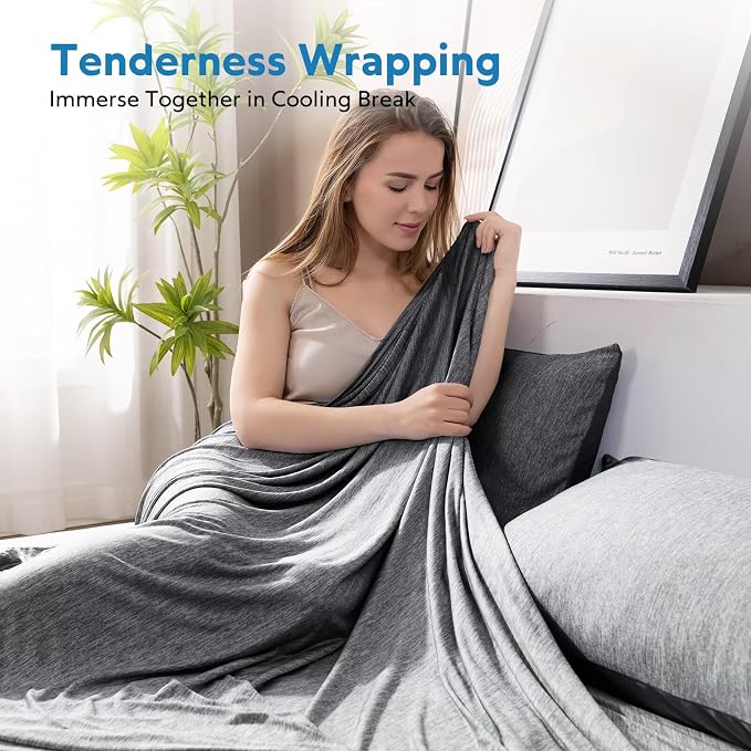 HOMFINE Cooling Blankets for Hot Sleepers - Image 7