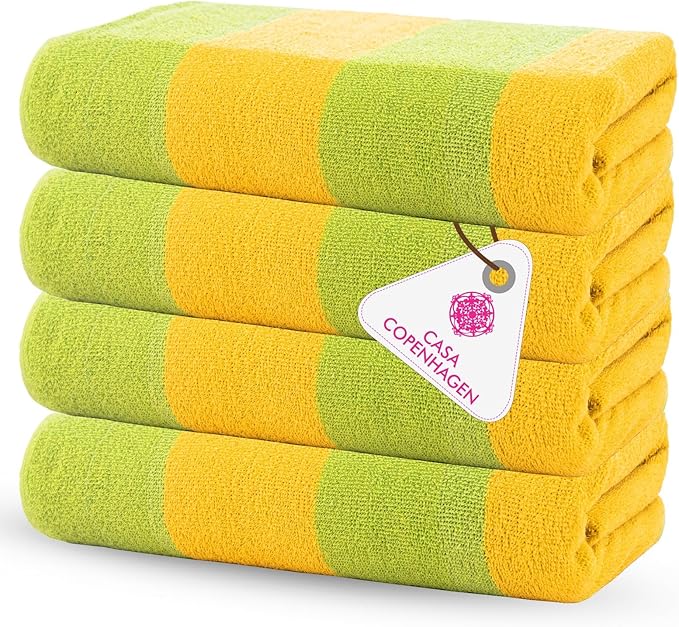 CASA COPENHAGEN Malibu Beach Towels Designed in Denmark Rough and Tough by CASACOPENHAGEN