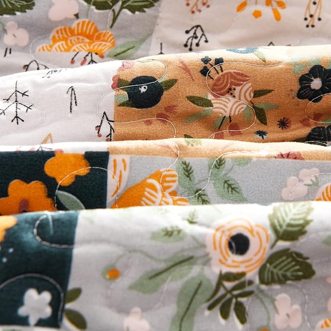 Exclusivo Mezcla 50"x 60" Quilted Throw Blanket- Microfiber Quilt Throw - Image 4