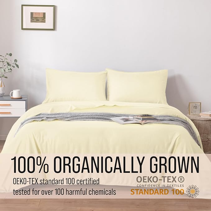 Bella Coterie | Luxury Bamboo Viscose Queen Size Pillowcase Set | 100% - Image 4