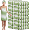 SmoothNovelty 16 Pack Microfiber Bath Towels Bulk 27'' x 60'' Oversized Size by SmoothNovelty