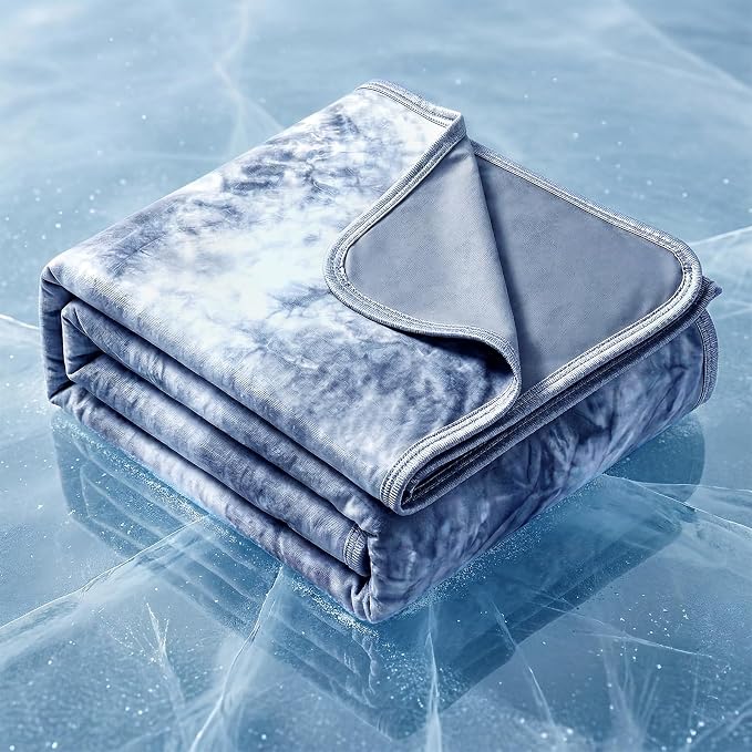 Topcee Cooling Throw Blanket for Hot Sleepers, Arc-Chill Q-Max >0.5 Cool Fiber by Topcee%E2%80%94ForYourGoodSleep