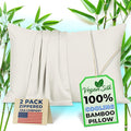 Pillow Cases - 100% Viscose Derived from Bamboo - Cooling Pillowcase - King Size by VeganSilk