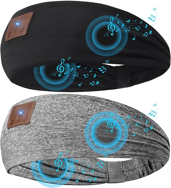 2-Pack Sleeping Headphones Wireless Bluetooth 5.4, Headband Headphones by ASIILOVIsPrinciplesHonestyPassionDedicationInnovation