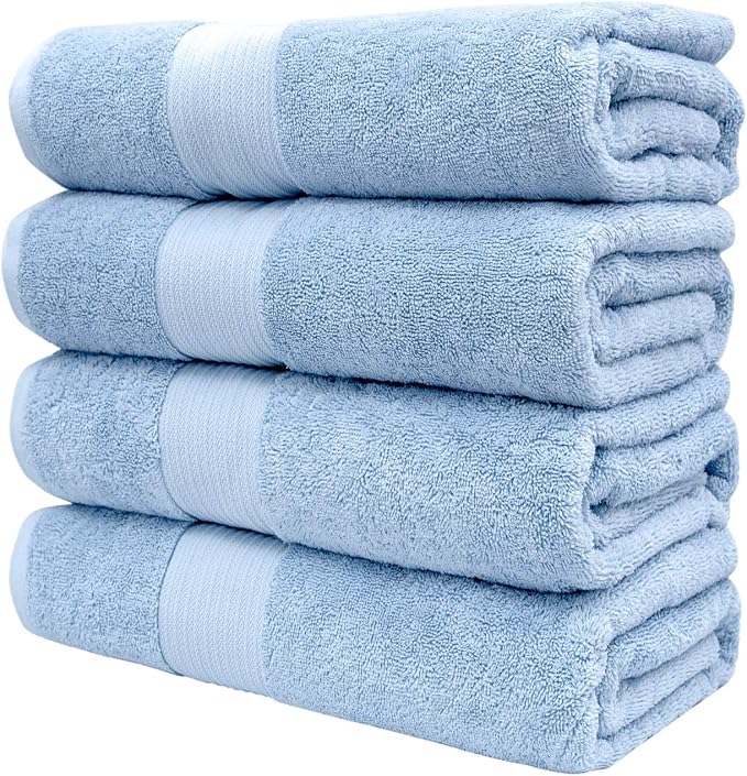 Luxury Oversized Bath Towels | 650 GSM, Soft & Highly Absorbent | Quick Dry - Image 2